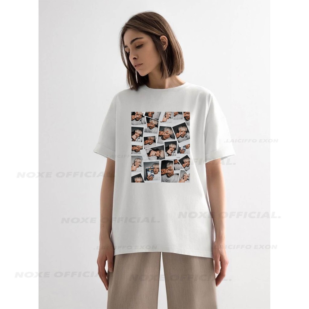 Baju kaos adem gambar EXO SUHO, BAEKHYUN, CHANYOEL, KAI, SEHUN, CHEN, XIUMIN, LAY, D.O BOYBAND KPOP