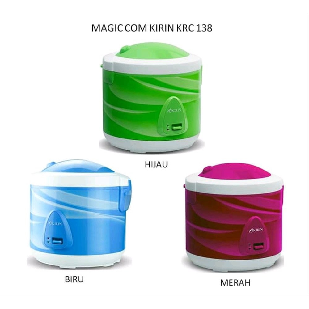 Magic Com Kirin 2 L KRC-138 / Magic com Kirin KRC 138