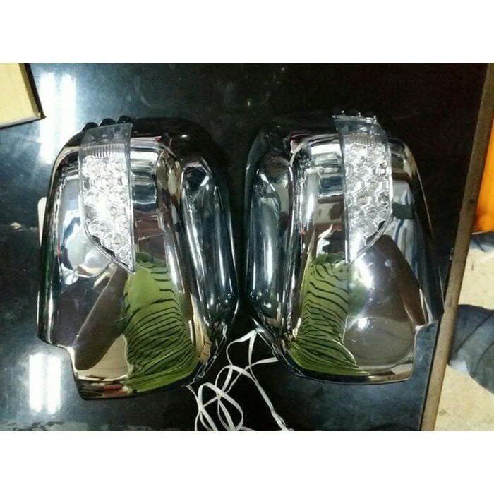 COVER SPION CHROM PAJERO SPORT LAMPU LAMA