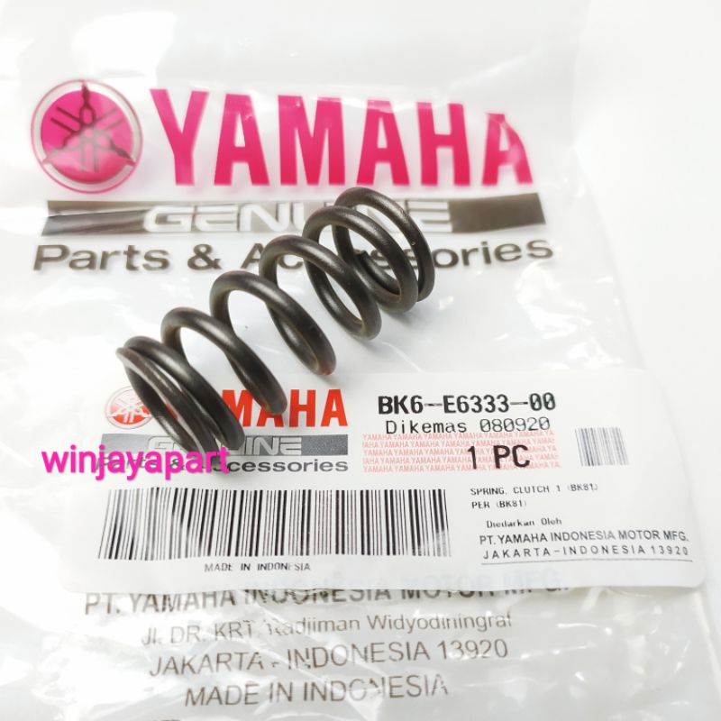 SPING PER KOPLING R15 V3. MT15. XSR150. VIXION NEW LED 2017 UP BK6-E6333-00 ORIGINAL YGP YAMAHA GENU