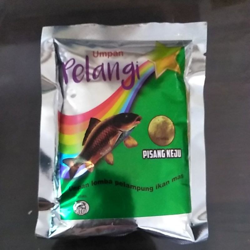 umpan pelangi aroma pisang keju