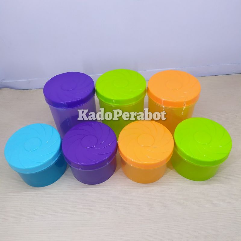 toples greenline - toples putar warna - toples plastik 1300ml