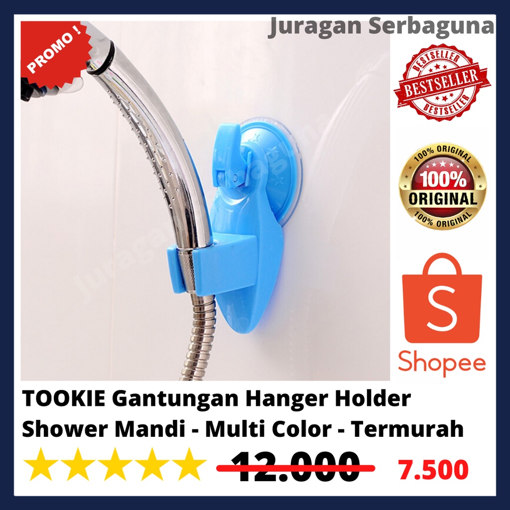 TOOKIE Gantungan Hanger Holder Shower Mandi - JJ14711 - Multi Color - Termurah