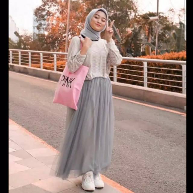 Rok tutu tile fashion wanita