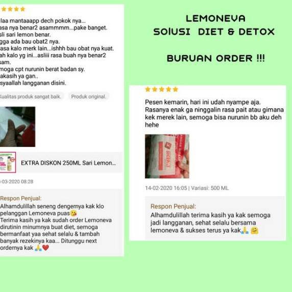 

Top Produk - SARI LEMON *LEMONEVA* Perasan Lemon Segar 500 Ml