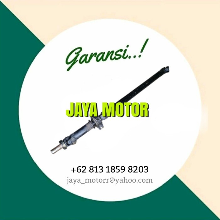 Jual Sparepart Bekas A Kopel Propeller Shaft Toyota Kijang