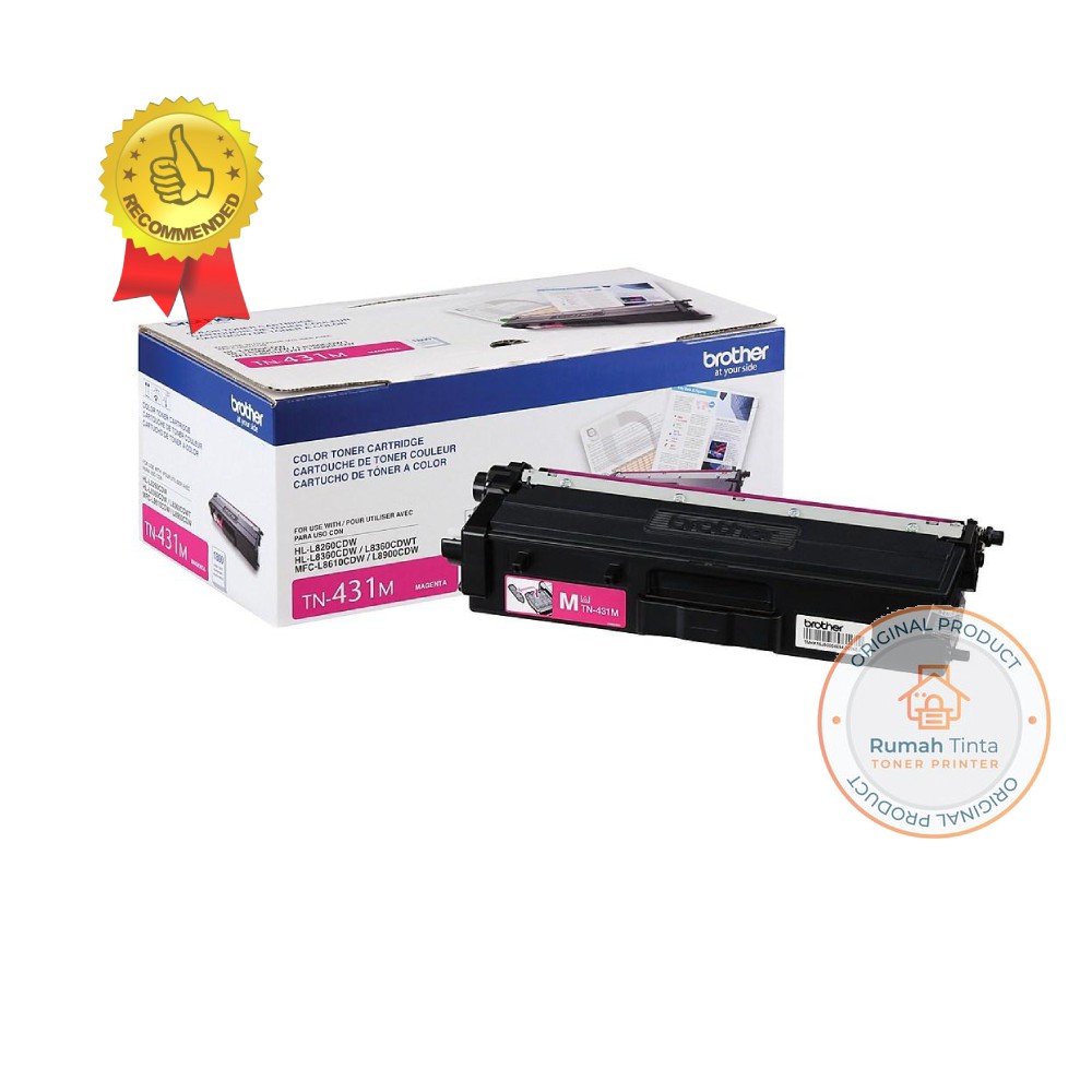 

Toner Brother TN 431 Magenta - Merah