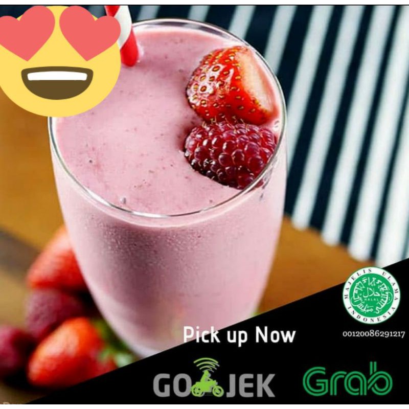 

Strawbery bubuk minuman enak 1 kg