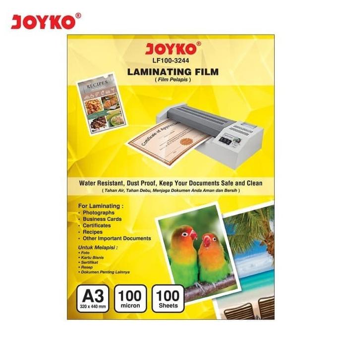 

Plastik Laminating A3 JOYKO LF-100-3244