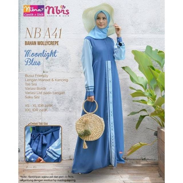PROMO ZHARUFA STORE GAMIS NBRS NB A41 GAMIS NBRS NB A41 ORIGINAL