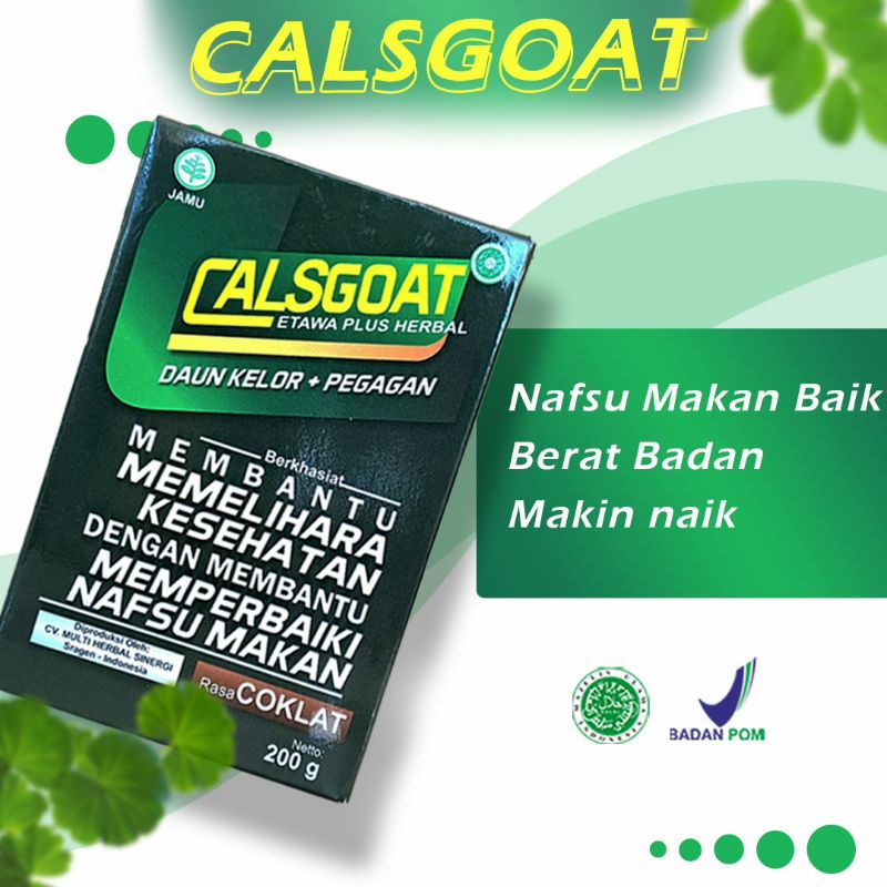 CALSGOAT PREMIUM dan kalsigo SUSU PENINGGI BADAN