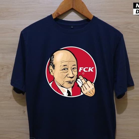 CUCI GUDANG KAOS BAJU COMBED DISTRO KAKEK SUGIONO KFC FUCK POLOS CUSTOM INDONESIA 