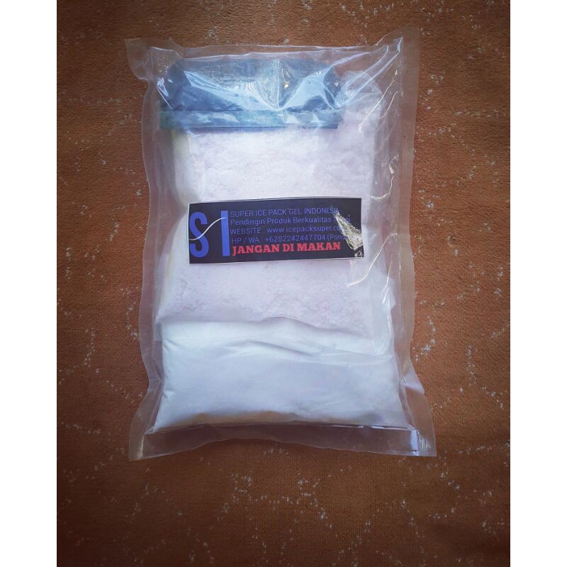 Bubuk ice pack 320 gram Kualitas Super ice pack Indonesia powder ice pack