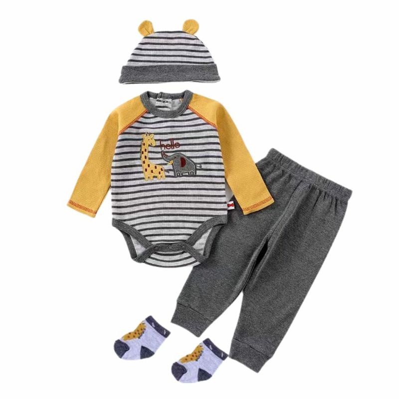 SET 4IN1 JUMPER PJG+KK PRINCES ROSE (BRP1639)      SET 4IN1 JUMPER PJG+KK DAPPER DUDE (BRP1638)