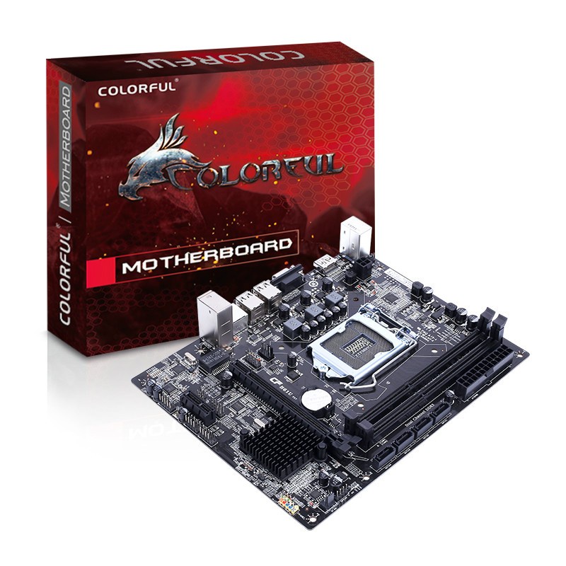 COLORFUL H61U PLUS V27 MOTHERBOARD
