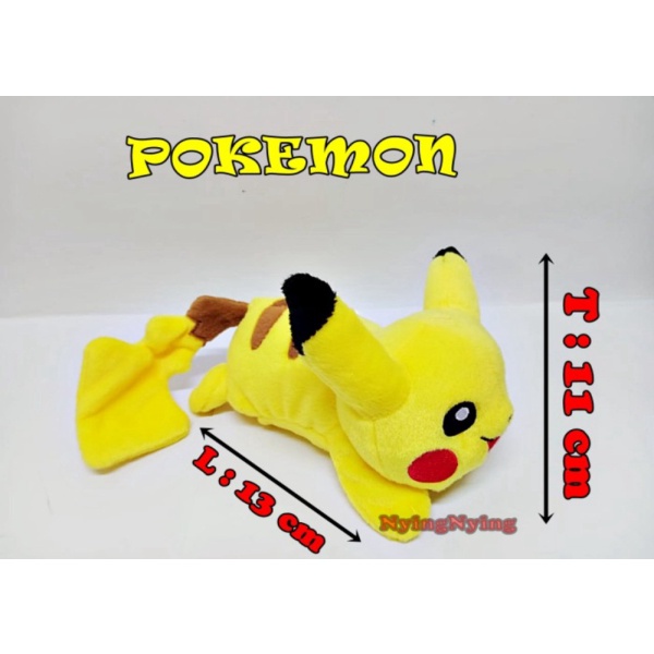 Dijual Pokemon Tidur Murah Boneka pikachu Original Tomy