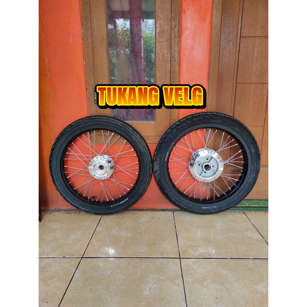 Velg Rx King Ring 17 Lebar 185/215 Full Set Plus Ban