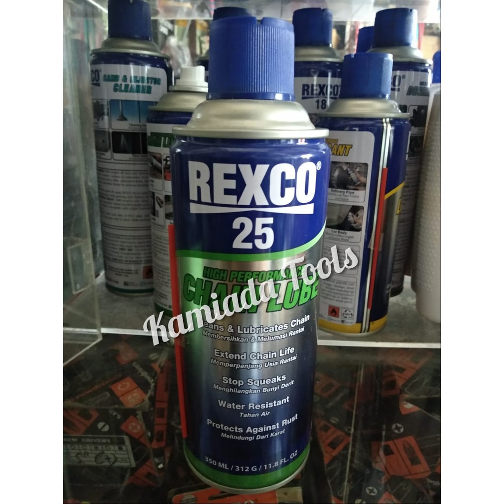 Rexco 25 Chain Lube/ Pembersih Rantai Rexco 25 350ml