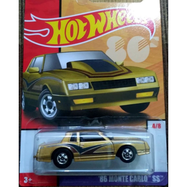 Hotwheels Series THROWBACK COLLECTIONS 86 MONTE CARLO SS YELLOW / Hot Wheels / Diecast