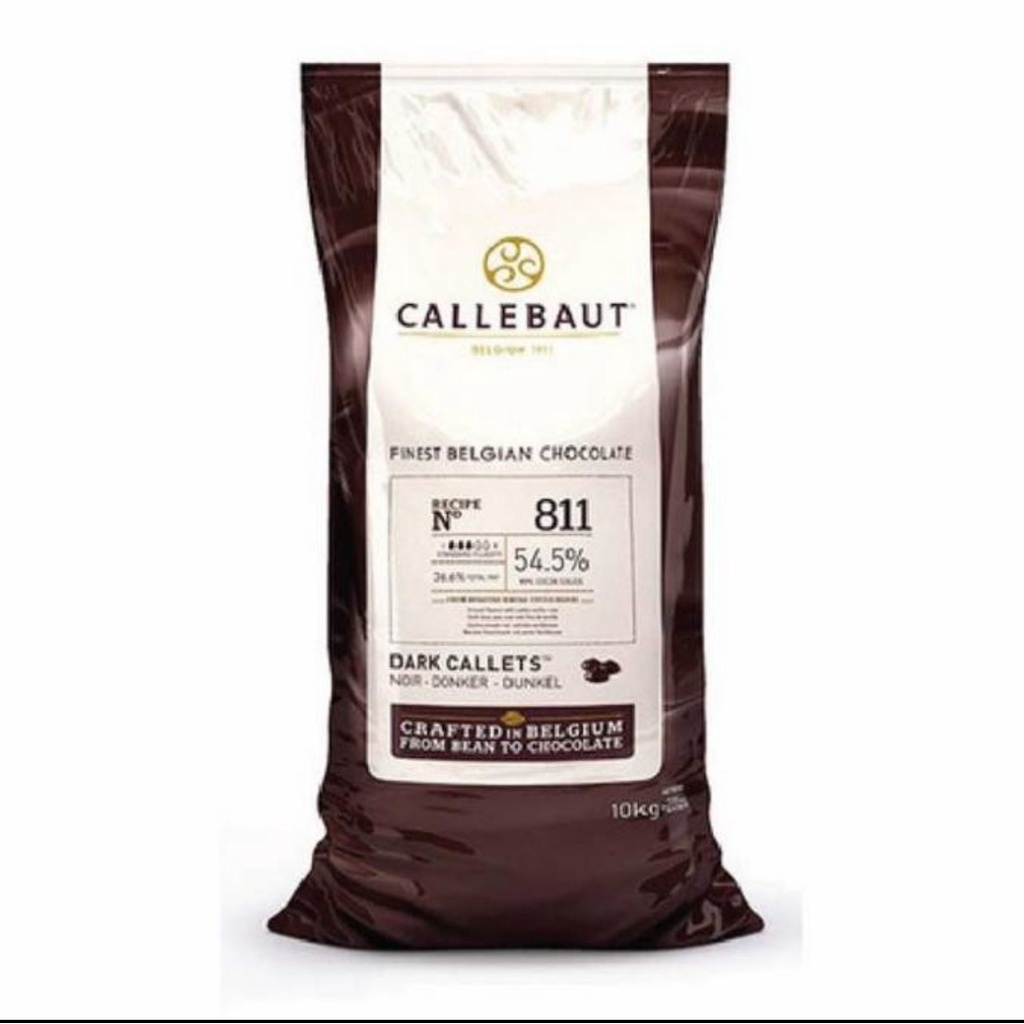 Callebaut Dark Chocolate Couverture 811 54.5% - Dark Instant Courier Only