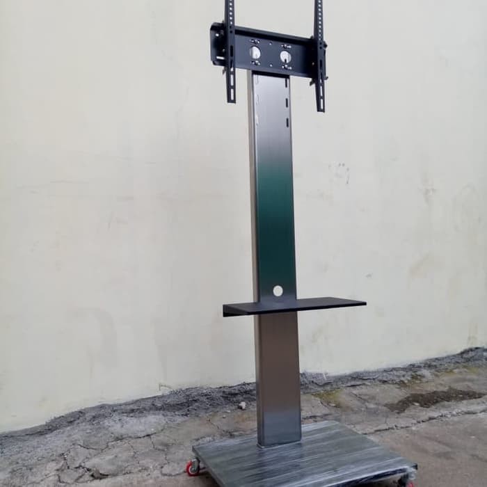 BRACKET STAND TV 32 SAMPAI 60 INCH TIANG STAINLESS