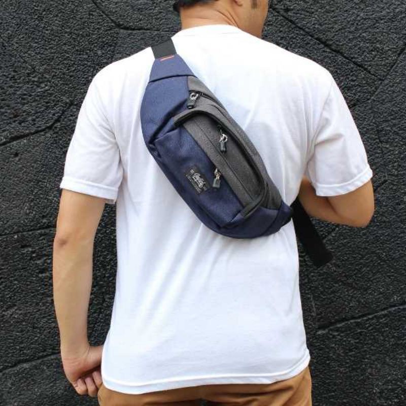 Tas Salempang Pria Waist Bag Slingbag Distro Premium Original