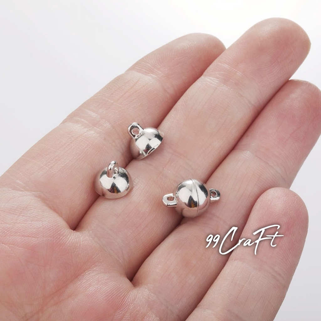 10pcs magnetic lobster clasp magnet gelang couple simple