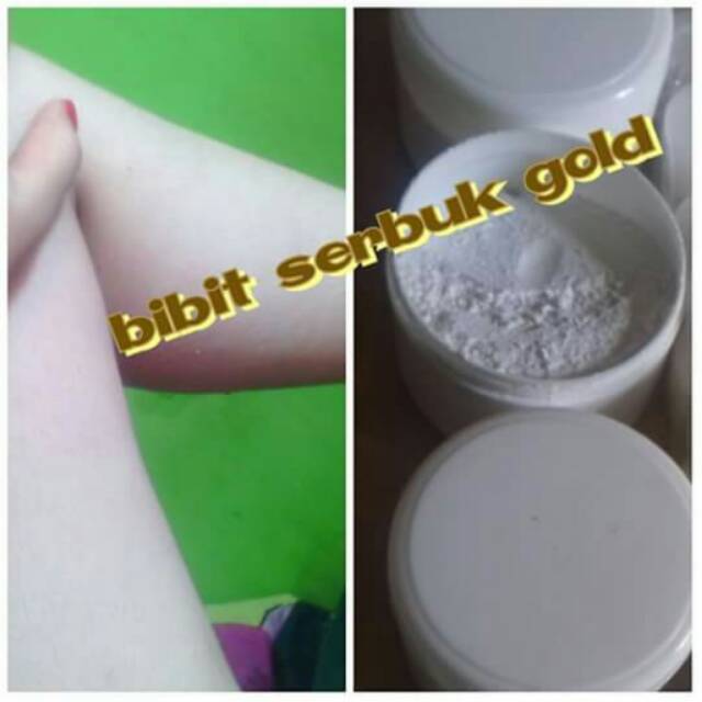 1kg SERBUK BIBIT GOLD PEMUTIH / BUBUK PEMUTIH GOLD