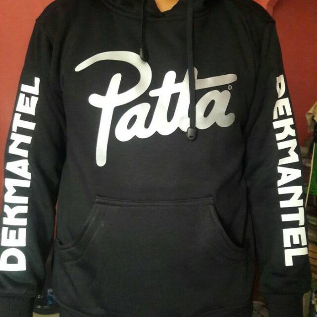 Hoodie zipper sweater PATTA