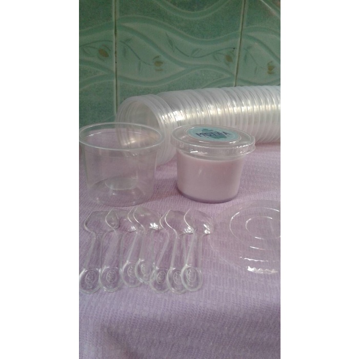 

MINUM-SIAP-DRINK-TO-READY- MOIAA/PAKET CUP PUDDING 80 ML DAN SENDOK ISI 100 PC -READY-TO-DRINK-SIAP-