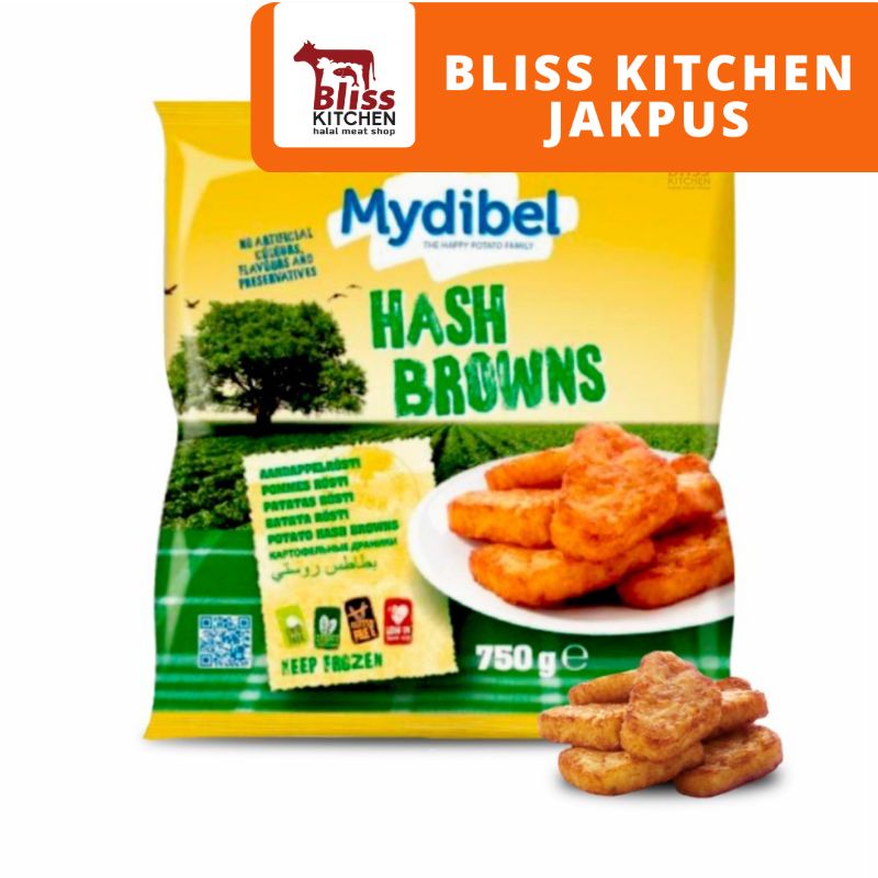 Mydibel Hash Brown Triangle / Kentang Goreng Hash Browns 750gr