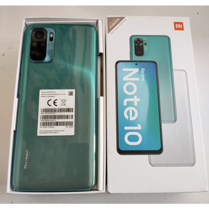 REDMI NOTE 10 RAM 4/64GB SECOND MURAH