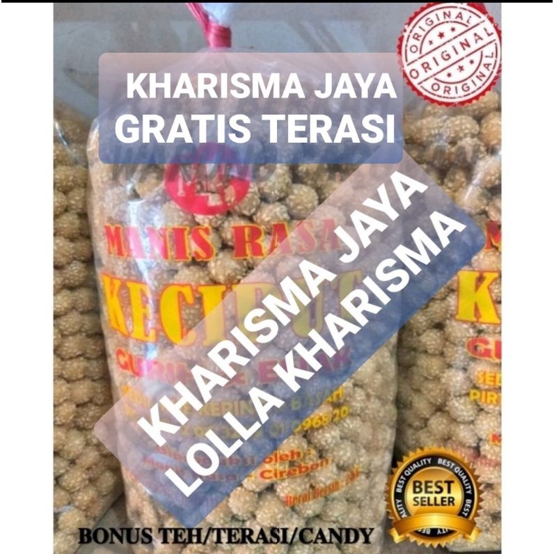 

KECIPUT OLEH OLEH KHAS CIREBON 100 GRAM GRATIS TEH/ TERASI /CANDY