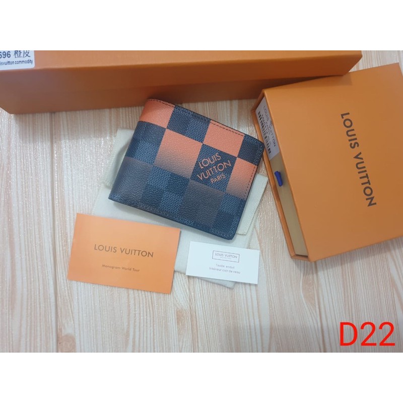 Dompet pria lv wallet Damier Graphite Giant