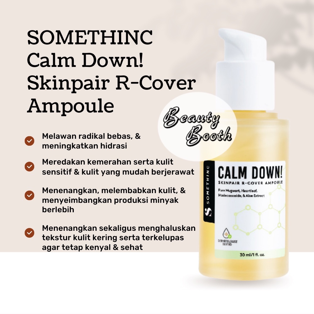 SOMETHINC Calm Down! Skinpair R-Cover Ampoule | somethinc