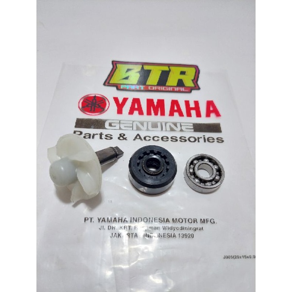 kipas seal Waterpump plus lahar bering Sil Water Pump Radiator Yamaha Jupiter MX King Vixion New Old