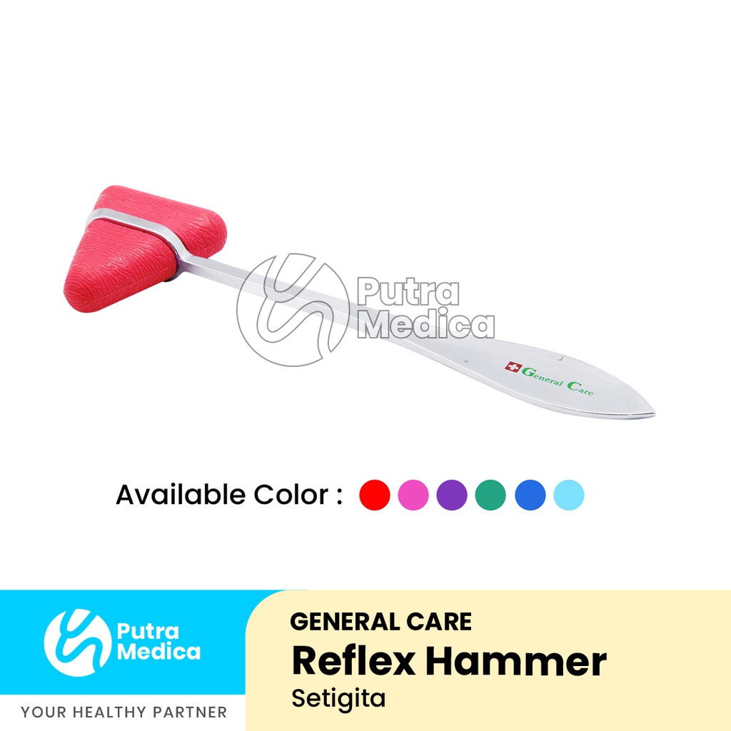 General Care Neurological Reflex Hammer Segitiga [ Warna Random] / Palu Patella