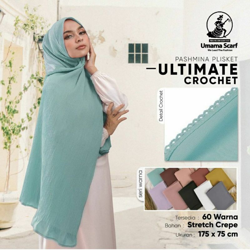 ECER//PASMINA PLISKET ULTIMATE RENDA CROCHET BY UMAMA//MUDYMUDY/PART 1