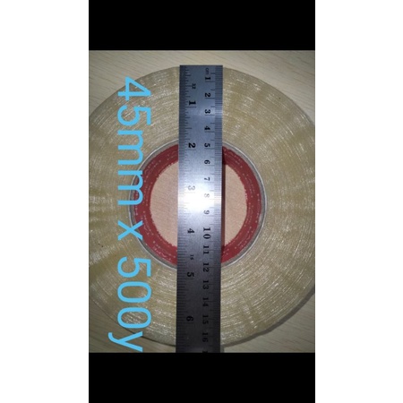 

LAKBAN JUMBO 45MM X 300 YARD DAN 500Y ECER 1 PCS