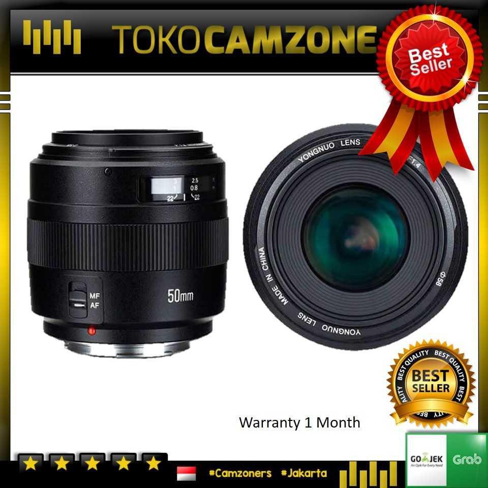 Lensa YongNuo Canon 50mm F1.4 - Lensa Canon EF