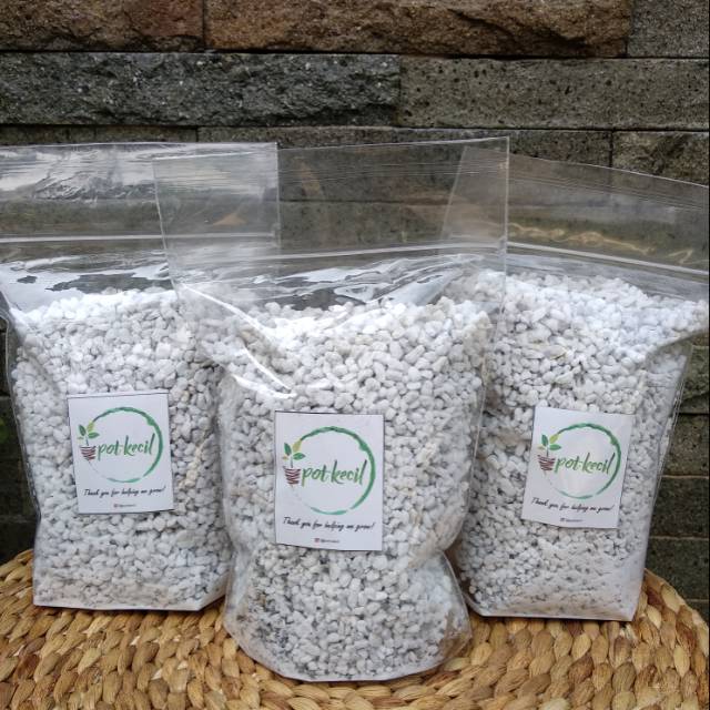 Perlite / Media Tanam Hidroponik / Campuran media tanam