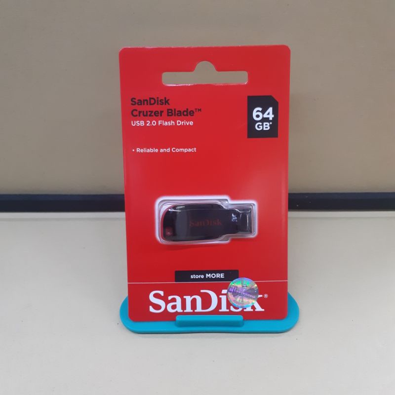 Flasdisk SanDisk 64 GB cruzer blade usb 2.0 flash Drive