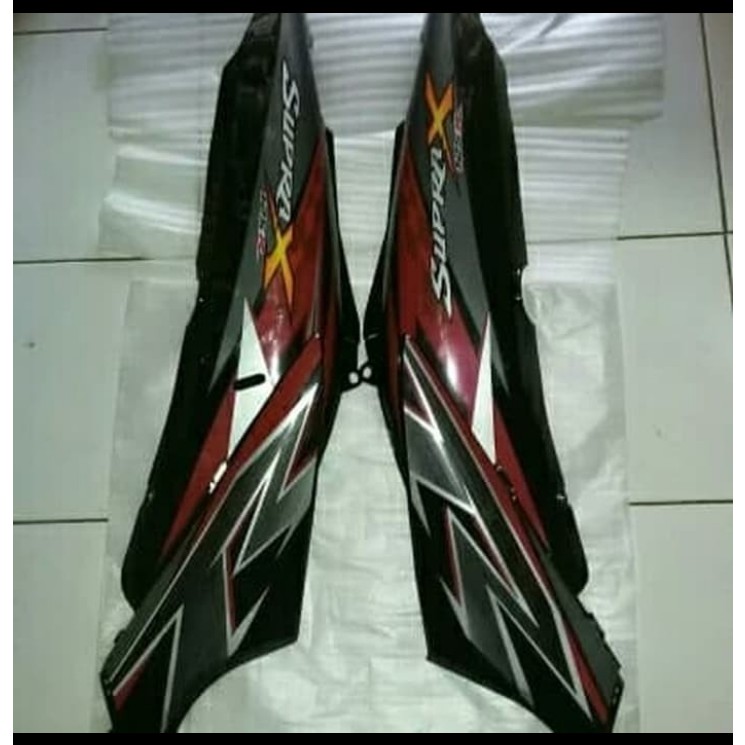 Body samping belakang Supra X 125 baru