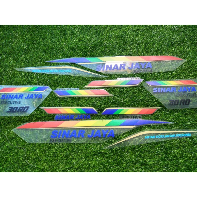 Striping Transparan Vario Led Old 125 150 Livery Bus (SINAR JAYA)