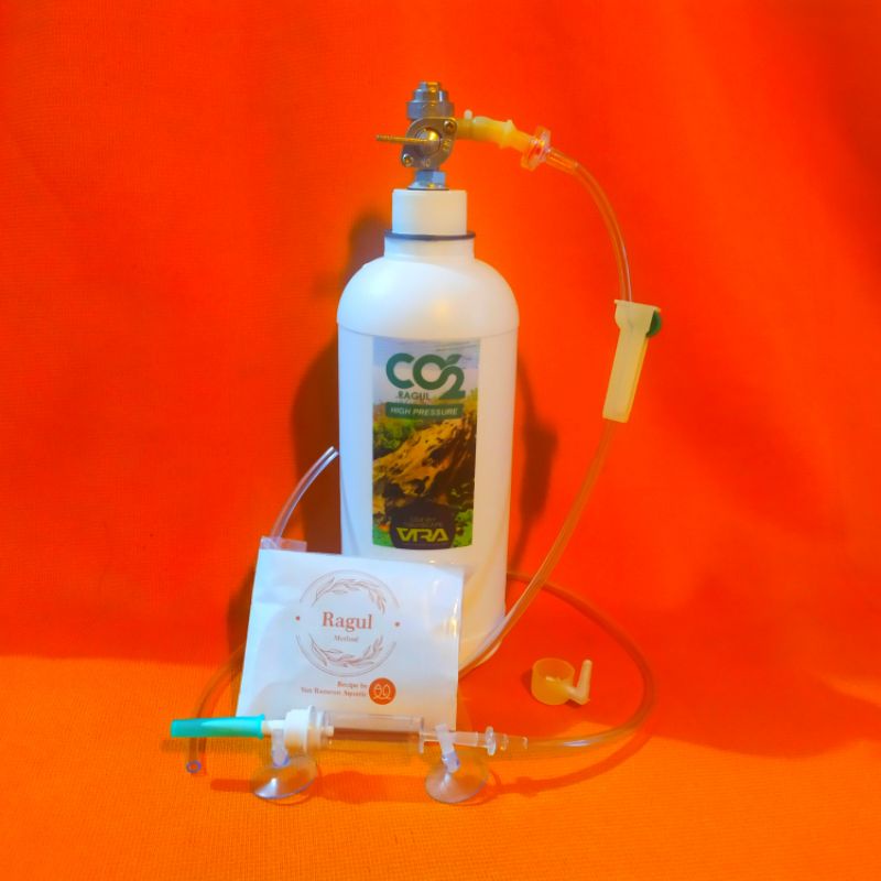 CO2 RAGUL DENGAN BUBBLE COUNTER DIY