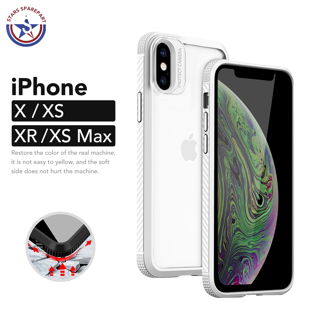 Airbag Case  iPhone Anti Shock TPU + PC iPhone X XR XS Max 11 Pro Max 12 Mini 12 Pro Max MG-6