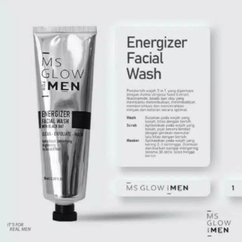 Facial wash man MS glow