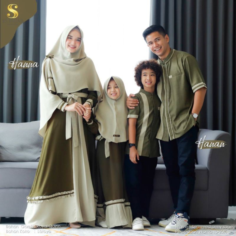 Ready   Sarimbit Hanan Hanna SS HIJAB