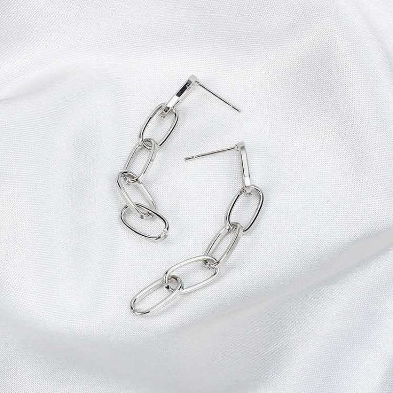 (ACC03) Anting Rantai Korea Casual Style Chain Earing