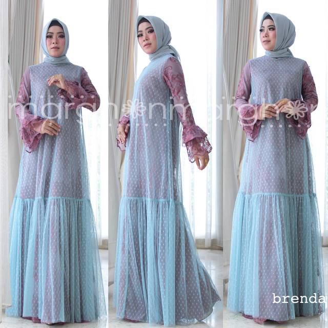 GAMIS PESTA ELEGAN "BRENDA" BY MARGHON